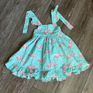 Eleanor Rose Flamingo Dress